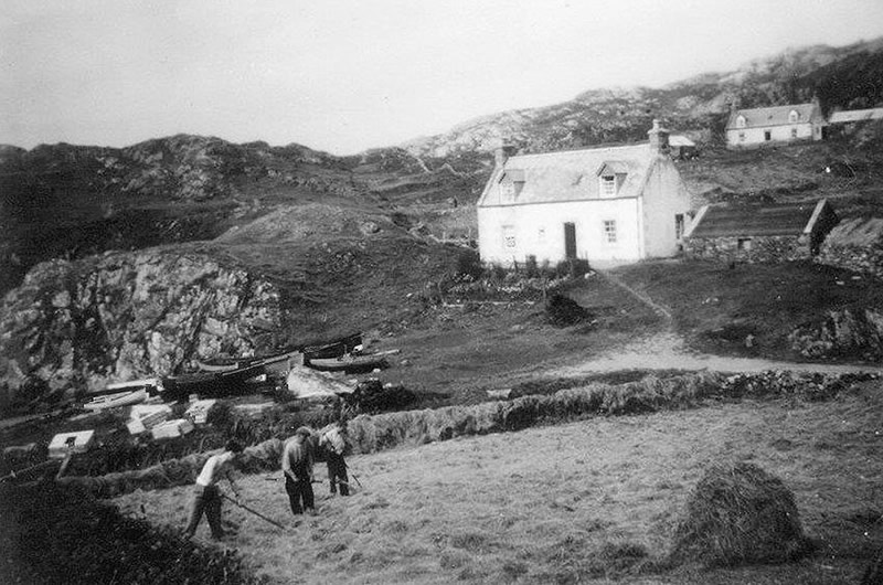 Shorehouse Seafood Restaurant Tarbet Scourie 1940s